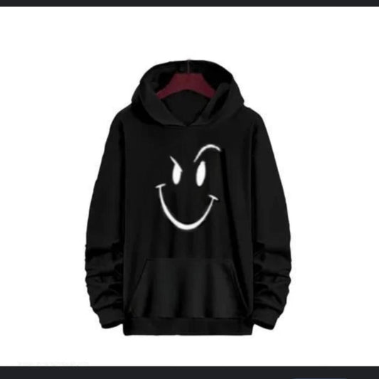 Smiley Face Hoodie for Casual Wear