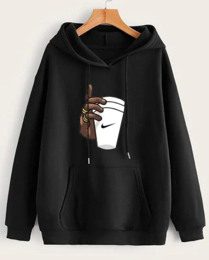 1 pc man's cotton graphic sublimation hoodie